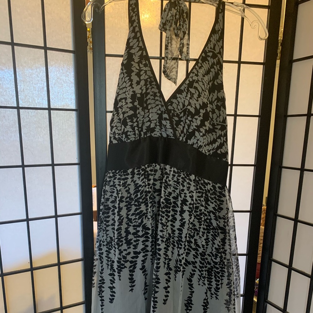 EUC Express Chiffon dress Size Large